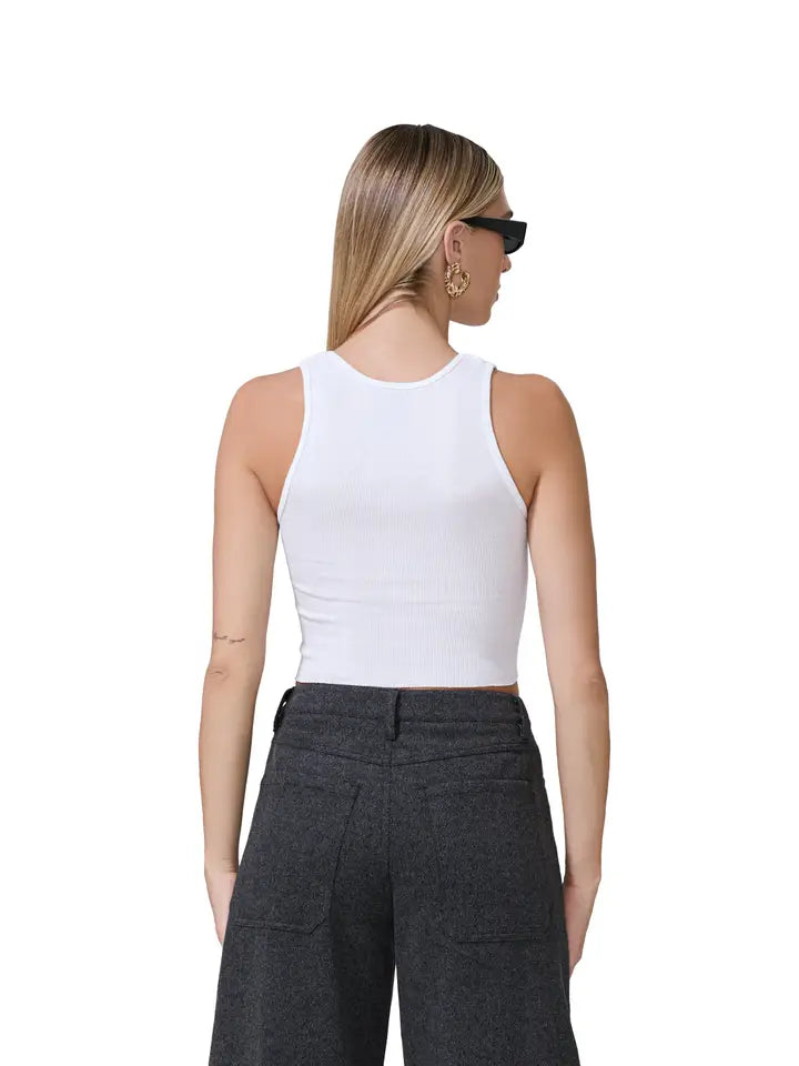 AFRM White Tank Top