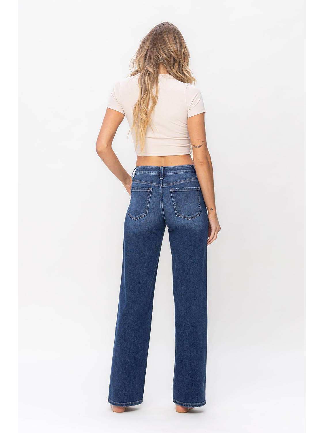 Flying MonkeyHigh Rise Loose Fit Jeans