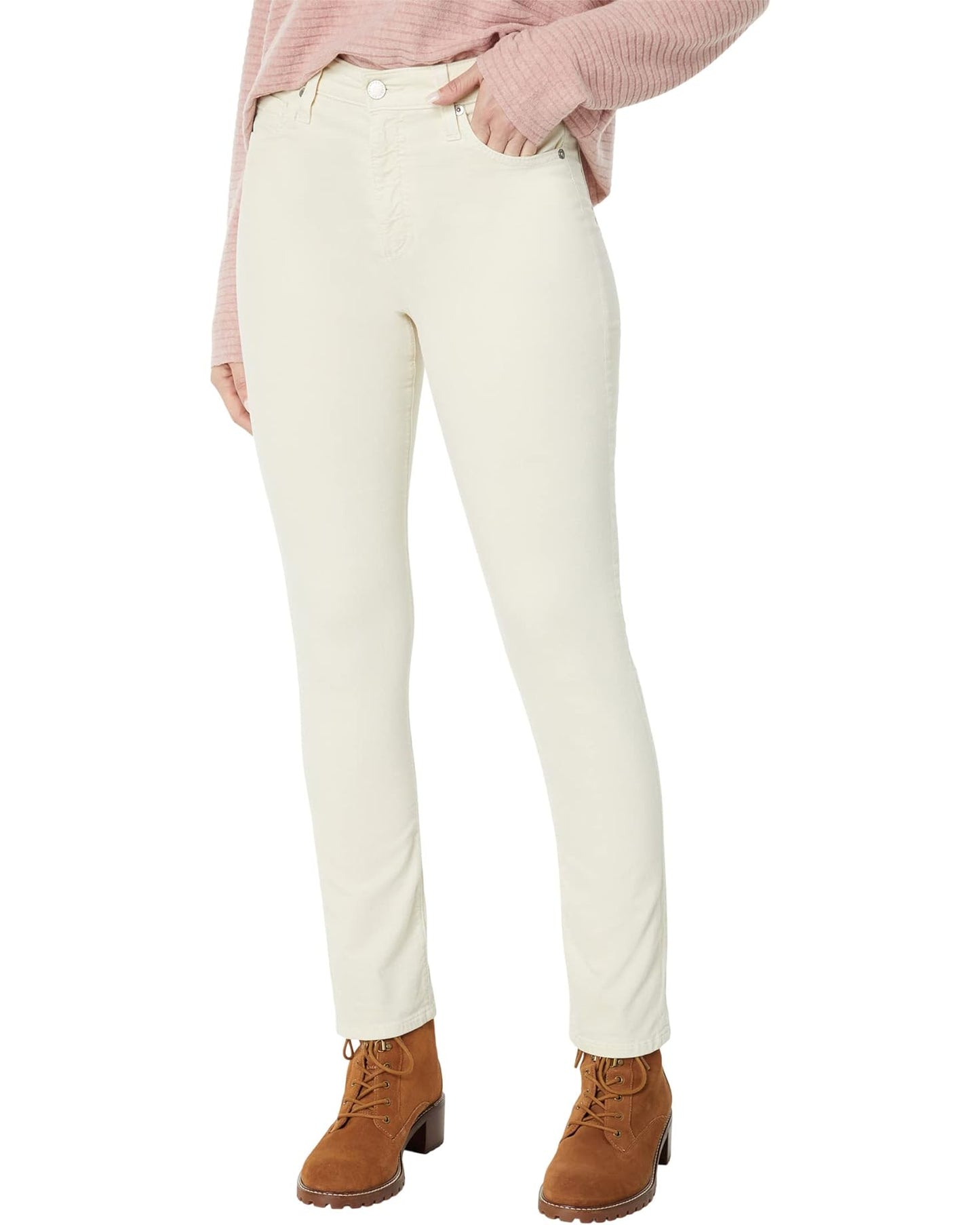 Front zoom picture of the AG Jeans Mari Cream - CT Grace