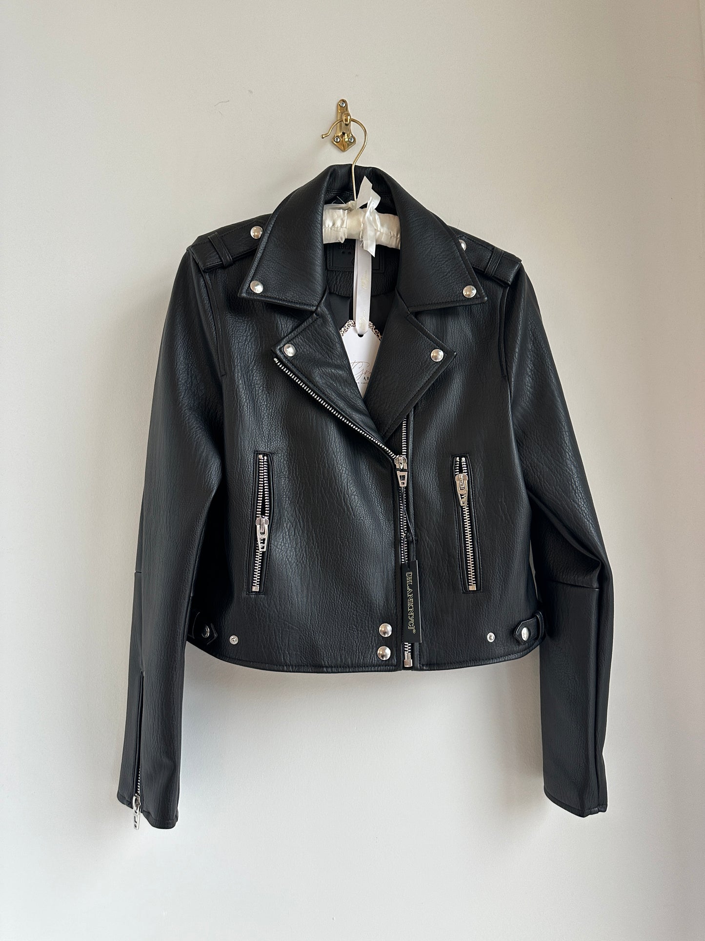 Picture of the Blank NYC Jacket All the Time High Black - CT Grace