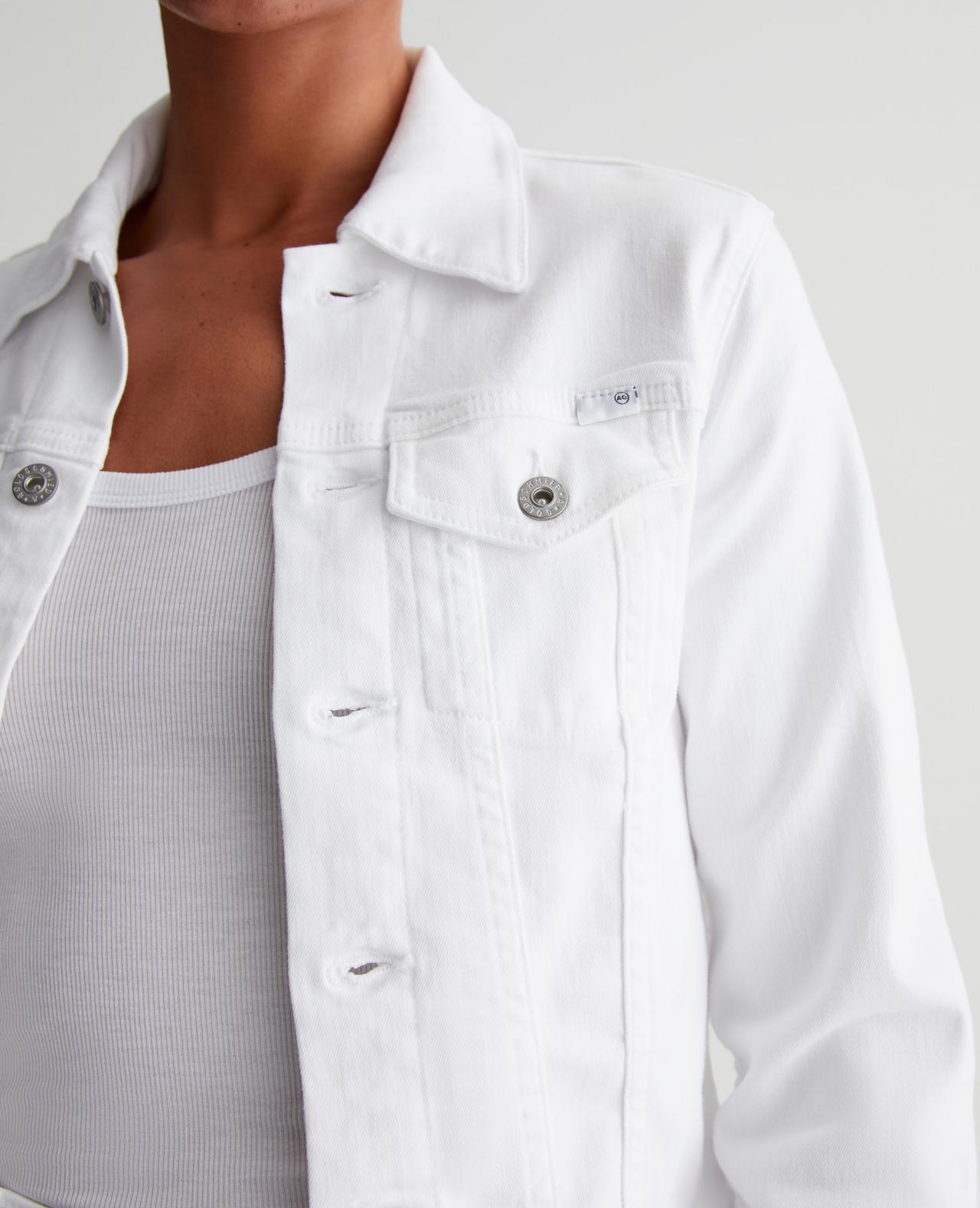 AG White Robyn Jacket