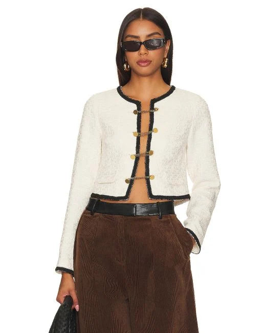 Line & Dot Avery Top Ivory