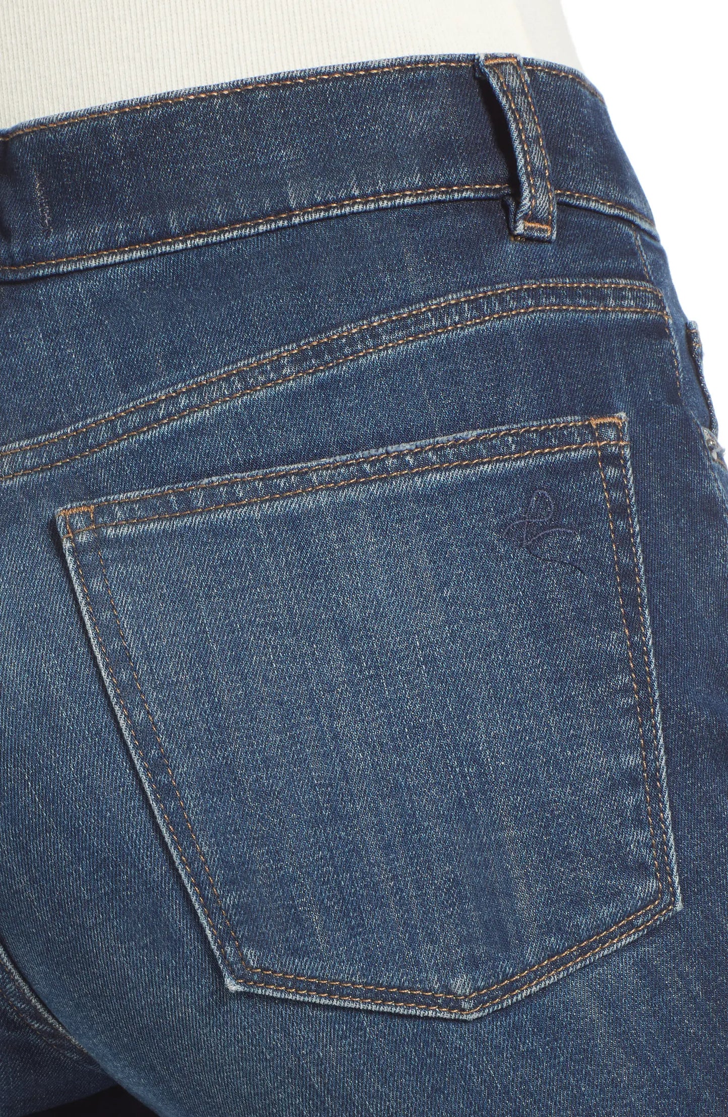 Back zoom picture of the DL 1961 Patti Straight High Rise Vintage Seaborn - CT Grace