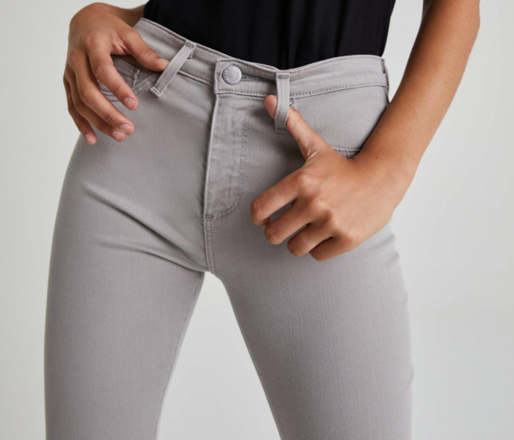 AG Farrah Ankle Seamless Florence Fog Jeans
