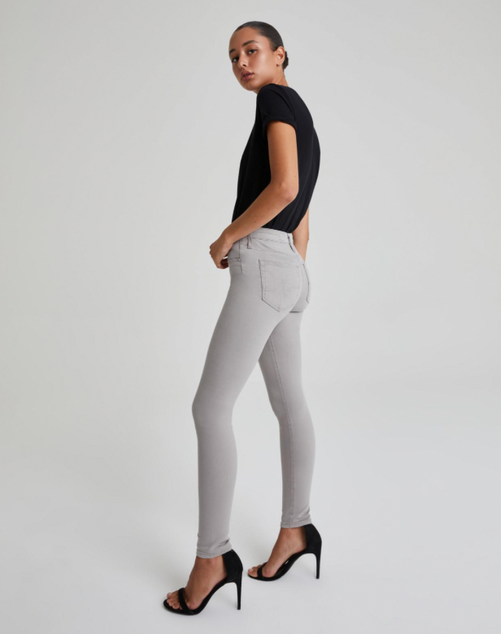 AG Farrah Ankle Seamless Florence Fog Jeans