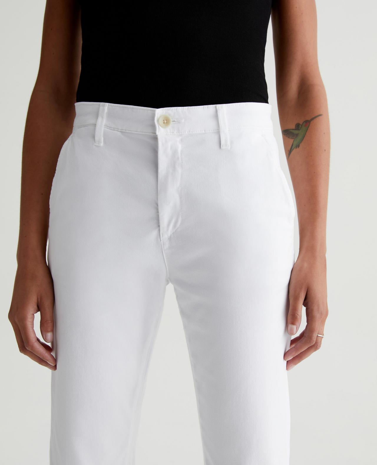 AG White Caden Pants