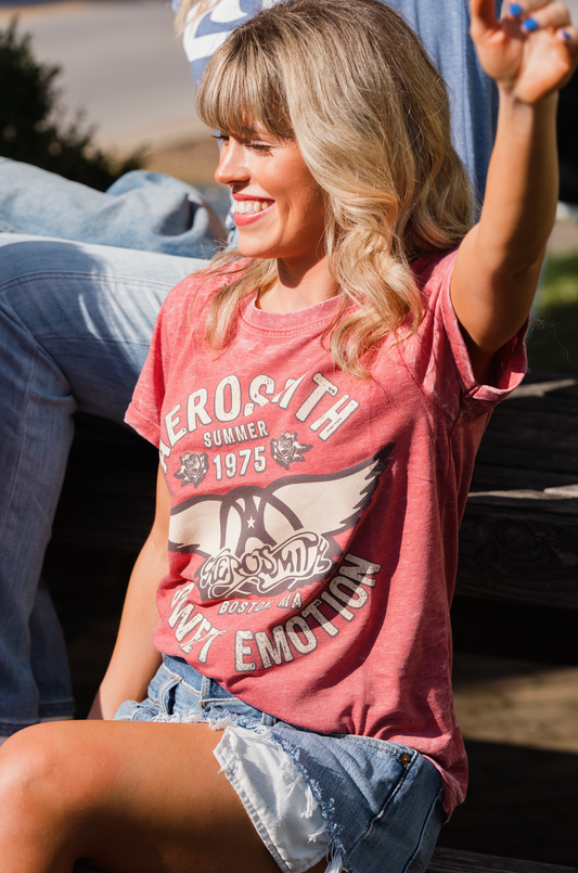 Recycled Karma Sweet Emotion Burn Out Graphic Tee