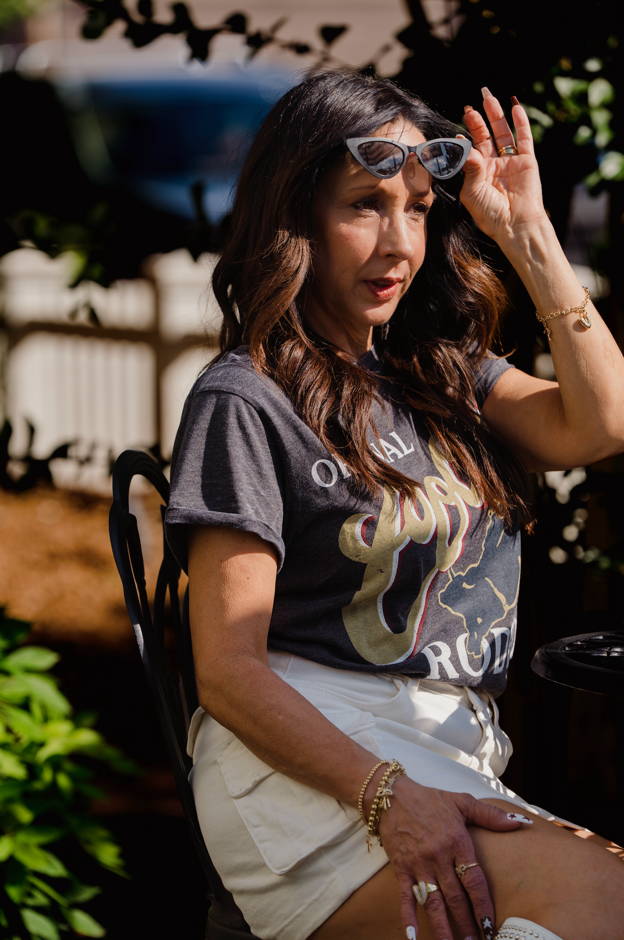 Q2 Cargo Mini Skirt in White