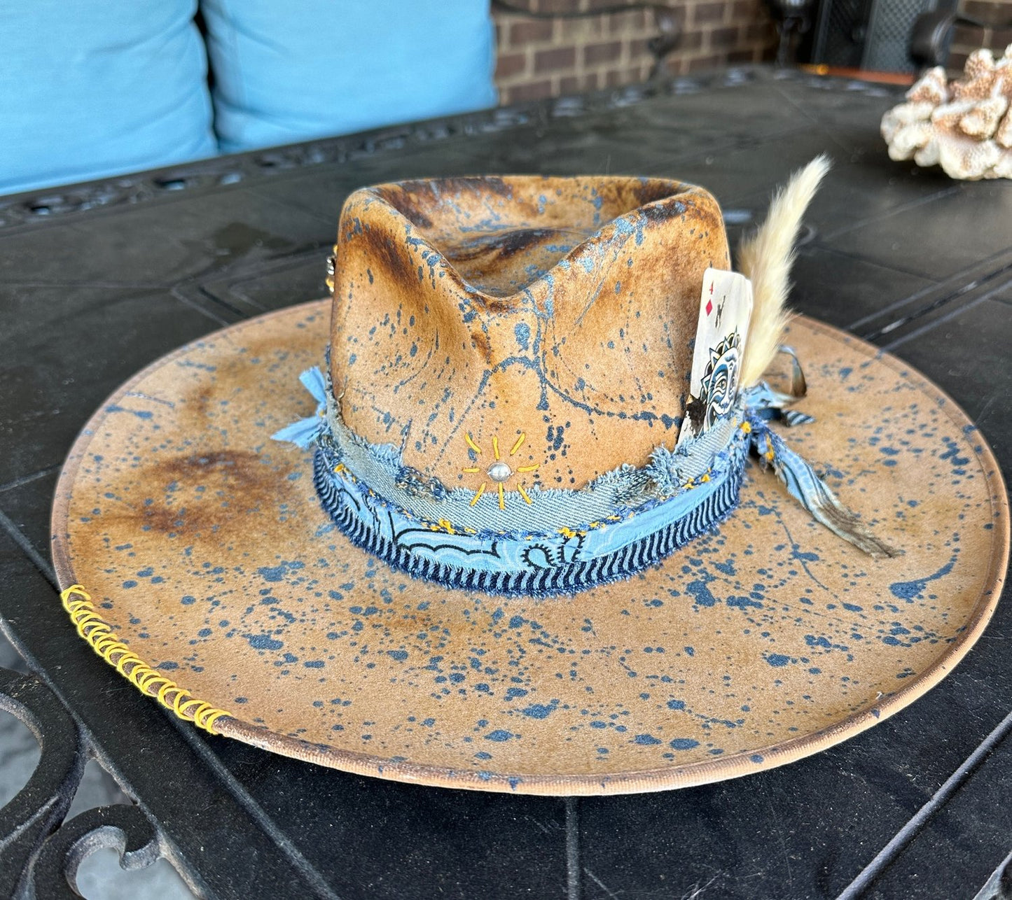 Ginger and minx Sunset Blues Hat