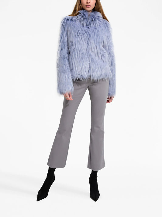 Unreal Fur faux-fur long-sleeve jacket