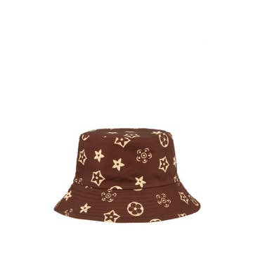Front picture of the Charming Print Gift Season Hat Streetwear Fashion Bucket Hat - CT Grace