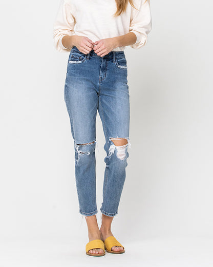Front Picture of a model using the Flying Monkey Jeans Gleams - CT Grace