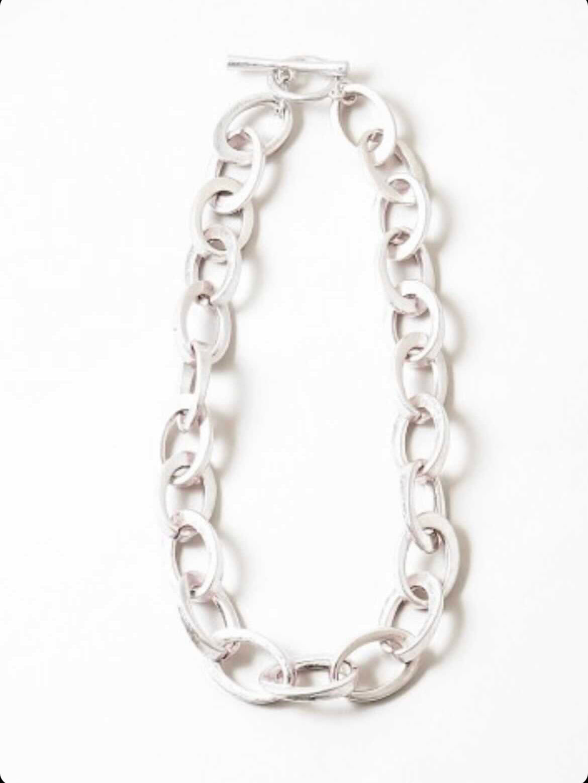 Picture of the T's Accessories Silver Chain Necklace - CT Grace